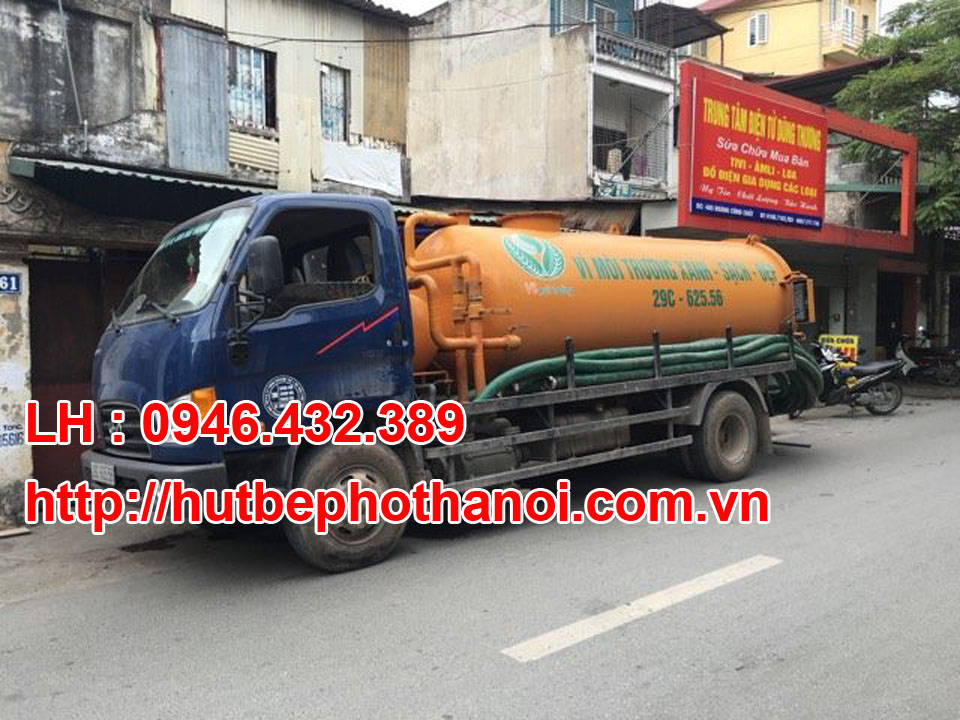 hút bể phốt tại Hà Nội