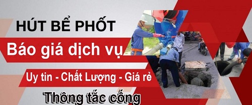 Hút bể phốt tại Bạch Đằng