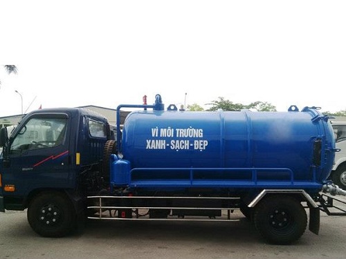 Hút bể phốt tại Bạch Đằng