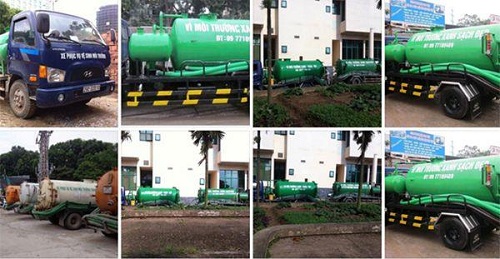 Hút bể phốt tại Hà Nội